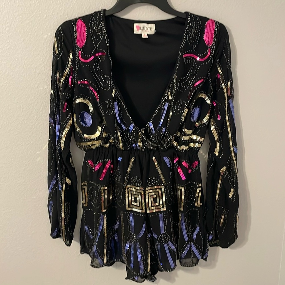 Sequin Romper